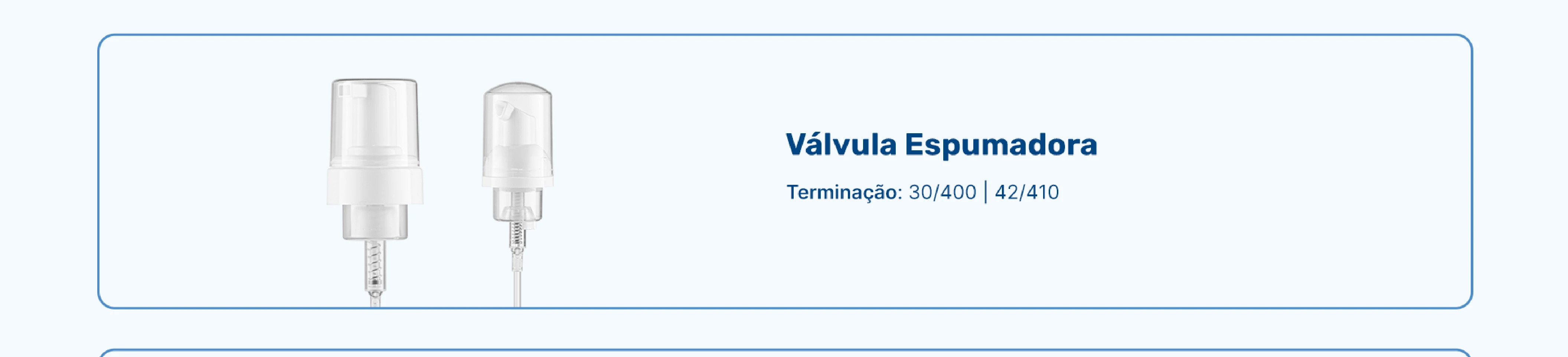Valvula Espumadora