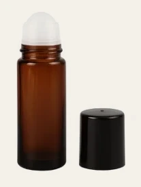 Frasco vidro âmbar roll-on big 50 ml