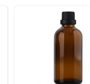 Frasco âmbar R18 batoque gotejador 100 ml