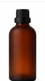 Frasco âmbar fosco R18 batoque gotejador 100 ml