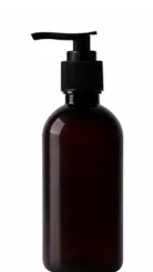 Frasco PET âmbar R24 pump 150 ml