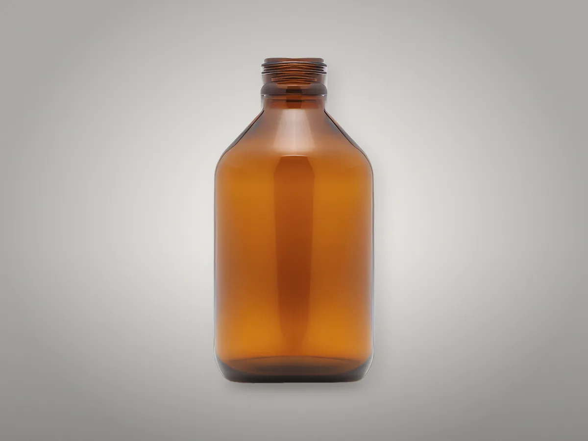 Garrafa Vidro Âmbar R28 200ml