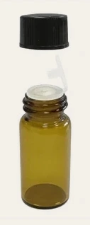 Frasco Vidro Ambar Batoque Gotejador 5ml
