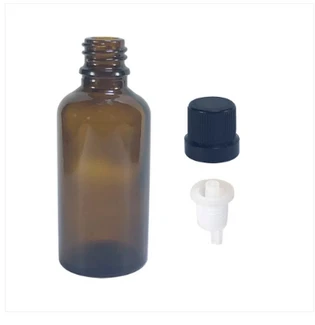 Frasco Vidro Ambar Batoque Gotejador 10ml